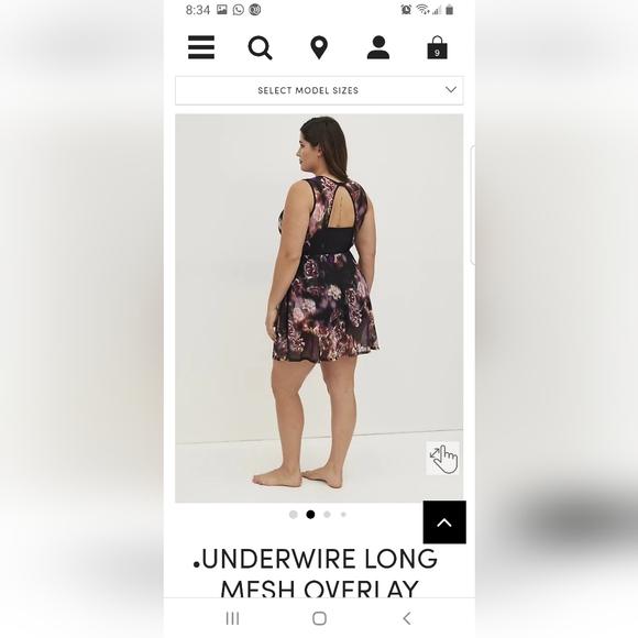 Torrid Swimsuit - Picture 2 of 4